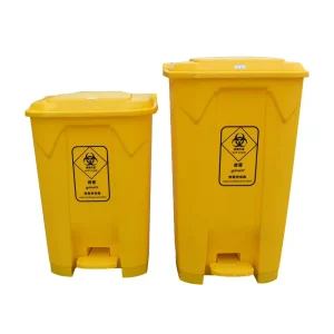 Recycle Plastic Garbage Bin Big Size Plastic Dustbin Big Waste Container for Doctor Indoor and Outdoor Use