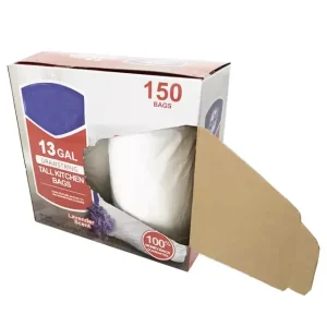 Recycling Holder Customized Design Plastic Biodegradable 30 13 Gallon Drawstring Garbage Bag with Drawstring