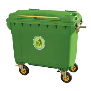 Recycling Large Garbage Bins Outdoor Plastic Dustbin Waste Bin 1100L Waste Trash Bin