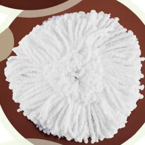 Refill White and Red for O Cedar Easy Wring Reusable Machine Washable Microfiber Replacement Pads Heads