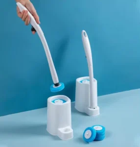 Refills for Bathroom Cleaning Toilet Bowl Wand Disposable Toilet Brush Holder Toilet Bowl Wand