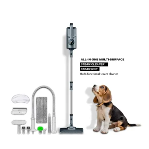 Removable Water Tank Steam Mop 1500W 400ml 25s Quick Heat High Efficiency Floor Cleaning Machine