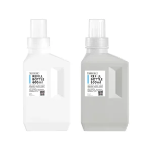 Replacement Empty Plastic Large Capacity Ins Style Household Detergent Softener Shampoo Laundry Liquid Dispensing Bottle