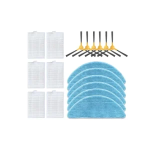 Replacement Fit for Proscenic 830P 800T 820P 820S 820T 830T Edge Brush Hepa Filter Mop Cloth Robotic Vacuum Cleaner Spare Parts