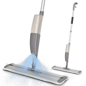 Replacement Microfiber Handheld Swivel Water Flat Spray Mop Household Cleaning Tools Accessories Floor Sweeper Aluminum