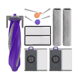 Replacement Parts Accessories for Narwala Freoa Robot Vacuum Accessories Set Main Roller Brush Side Brush Filters Mop Pads