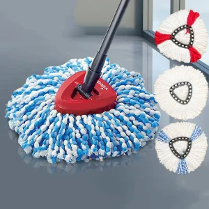 Replacement Refills Mop Head with O Cedar Easy Wring Washable Microfiber Easy to Clean