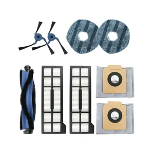 Replacement Vacuum Cleaner Accessory Set Robot Spare Parts Main Brush Side Brush HEPA Filter Mop Cloth