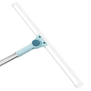 Retractable Silicone Shower Window Squeegee Cleaner Stainless Steel Handle Telescopic Glass Floor Wipers 35CM 50CM