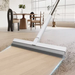Retractable Silicone Squeegee Wiper Multifunctional Floor Glass Shower Door Car Windshield Cleaning Scraper