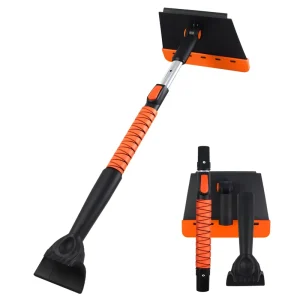 Retractable Snow Remove Tool 5 1 Winter Snow Brush with Double Shovel Head for Car Windshield