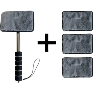 Retractable Windshield Defogging Cleaning Brush Car Wipe Cloth Dust Duster Promotional Business Gift