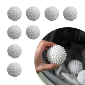 Reusable Anti Static Grey Wool and Silicone Laundry Drying Balls Model BW007 for Dryer Clothes Cleaning