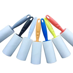 Reusable Clean Clothes Dust Removal Sticky Paper Roller Brush Sticky Cleaning Roll Lint Rollers & Brushes