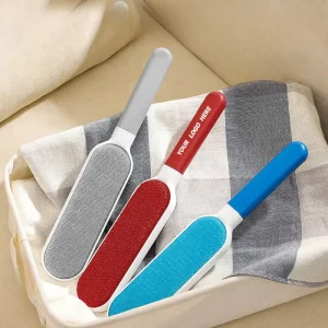 Reusable Double Sided Pet Hair Remover Brush Manual Lint Cleaner for Clothes Furniture and Bedding Home Cleaning Gift