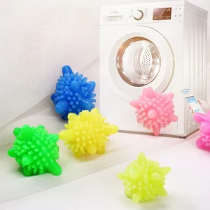 Reusable Dryer Balls Anti Static 6 PCS Laundry Agitator Balls for Laundry Agitator for Baby Laundry
