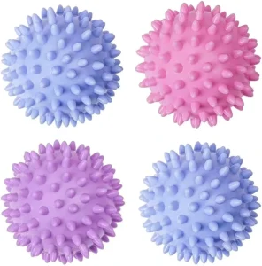 Reusable Durable RY Plastic & Silicone Laundry Washing Dryer Balls