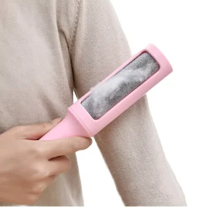 Reusable Eco Friendly ABS Plastic Extra Sticky Pet Hair Remover for Cats Dogs & Small Animals Cartoon Simple Manual Lint Roller