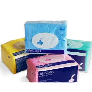 Reusable Eco Friendly Non Woven Fabric Kitchen Cleaning Cloths 30x38cm 50 Pack OEM Brand From China