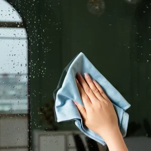 Reusable Eco Friendly Square Microfiber Glass Cloth Towel Premium Cleaning Polishing Cloths