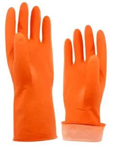 Reusable Eco-Friendly Waterproof Household Rubber Gloves Natural Latex Kitchen Gloves
