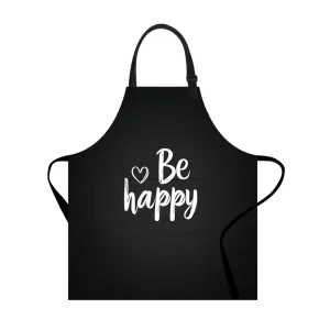 Reusable Eco-friendly Cotton Apron Fun Christmas Decorations Baking Cooking Printed Kitchen for Adult and Kid