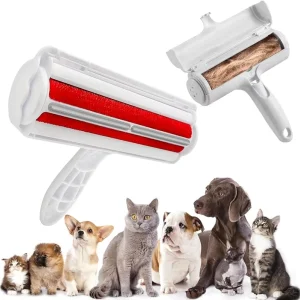 Reusable Lint Roller Pet Dog Cat Hair Remover Brush Sofa Clothes Cleaning
