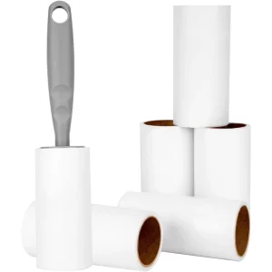Reusable Manual Plastic Extra Sticky Lint Roller Value Set for Pet Hair Removal Dog and Cat