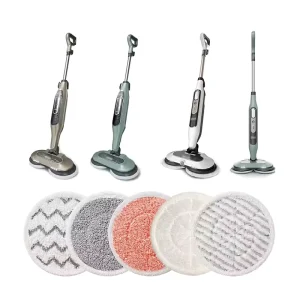 Reusable Manual Replacement Steam Vacuum Cleaner Mop Pads S7020 S7000 S7001 S7201 Household Use All in One Scrubbing Mop Parts