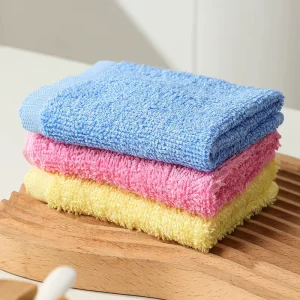 Reusable Microfiber Kitchen Cleaning Towels Quick Dry Regenerated Cellulose Fiber Easy Clean Kitchen Towel