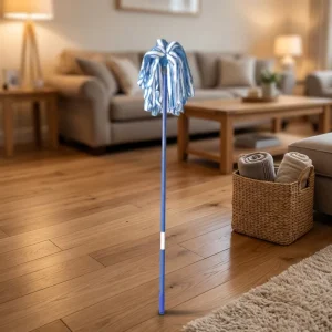 Reusable Microfiber Mop Refill Heads with Wet and Dry Dual Function Floor Cleaning for Home Use