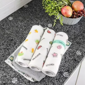 Reusable Multi Purpose Disposable Nonwoven Cleaning Wipes and Towels