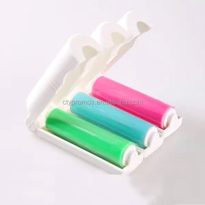 Reusable Pet Hair Lint Roller Mini Travel Folding Portable Sticky Washable Lint Remover Brush Roller