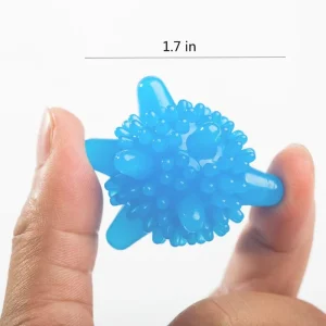 Reusable Plastic Laundry Ball for Drying and Fluffing Clothes Fabric Softener Disposable for Apparel Detergent