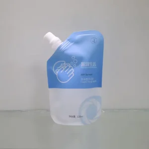 Reusable Spout Pouch Stand up Packaging for Laundry Detergent, Cleaning Liquid & Hand Soap