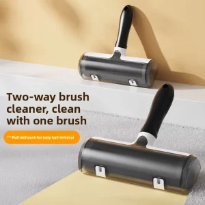 Reusable Static Pet Hair Roller Brush Lint Remover for Beds Carpets Furniture Sticky Fur Cleanup Tool