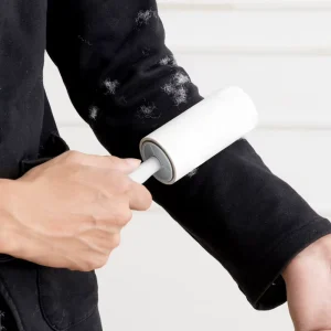 Reusable Sticky Lint Roller Pet Dog Hair Fabric Fluff Paper Lint Roller Machine Dust Remover Pet Hair Remover