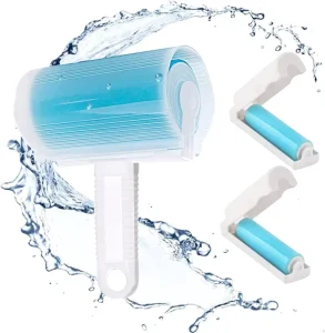 Reusable Sticky Manual Pet Hair Remover Gel Lint Roller Easy Home Cleaning Tool for Cats Dogs Furniture Couch Carpet Dusty
