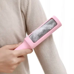 Reusable Travel Lint Roller Brush Pet Hair Remover Multi-use Sticky Lint Cat Dog Hair Remover for Clothes Fur