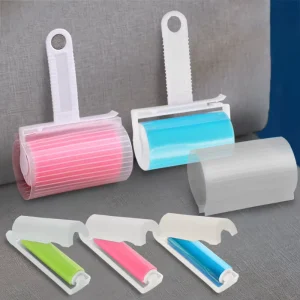 Reusable Washable Lint Remover Clothes Roller Dust Brush Non Tearable Sticky Paper