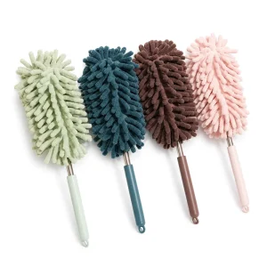 Reusable Washable Microfiber Duster Refills Bendable Dry Damp Cleaning Duster Head for Extendable Extension Pole Cleaning
