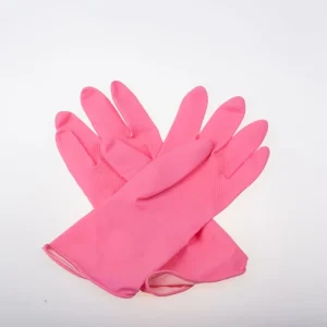 Reusable Waterproof Household Dishwashing Rubber Gloves Latex Winter Thin Cleaning Custom Color