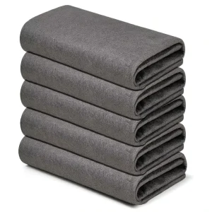 Reversible Microfiber Cleaning Cloth Thickened Magic Quick-Dry Lint-Free Cloth for Home Window Mirror Glass Cars Reusable