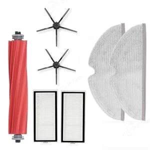 Robot Vacuum Cleaner Accessories for Robo Rock Q7 Max Replacement Main Side Brush Filters Mop Kit Battery Electric High