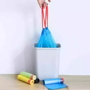 Roll Garbage Bag Rubbsih Bags Bin Liner Drawstring Garbage Bags Work Home Packing Products from China