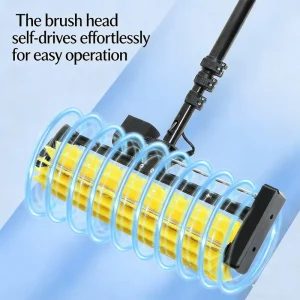 Roller Brush Solar Panel Cleaning Machine Brush PV Panel Rotary Brush Cleaning Tools