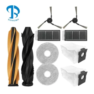 Roller Side Brush Mop Pad Hepa Filter Dust Bag Replacement Kit Fit for Dreame MOVA MOBIUS 60 Robotic Vacuum Cleaner Spare Parts