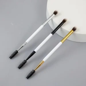 Rose Gold Double Shampoo Spoolie Foam Cleaning Kit for Eyelash Extension Cleansing Foam Brush