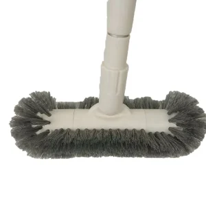 Rotation Long Handle Cleaning Brush Aluminum Bristle Brush Telescopic Floor Cleaner Home Bathroom Kitchen