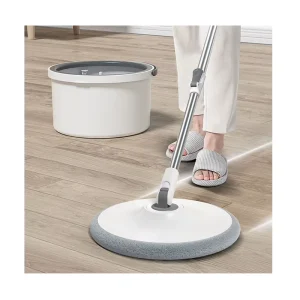 Round Water-Absorbent Hand-Free Sewage Separation Mop and Bucket Set